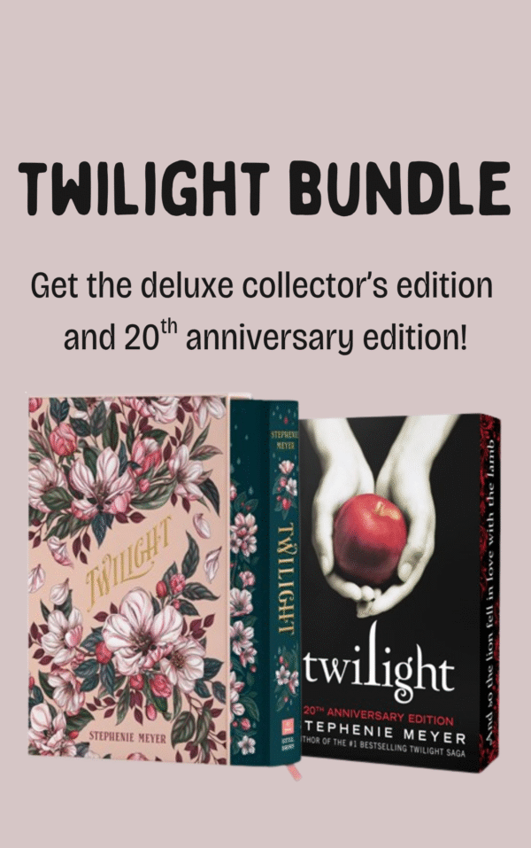 Twilight bundle! Get the deluxe collector’s edition and 20th anniversary edition!